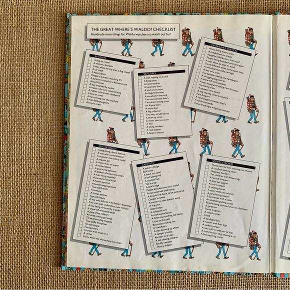 WHERE’S WALDO Oversized Hardback Search and Find Fun Book - Picture 11 of 11